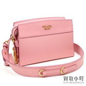 Prada Esplanade Bag Saffiano City Calf Pink Crossbody SAFFIANO CITY